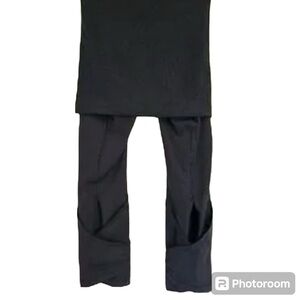 EUC Lululemon Skirted leggings sz 4 rare HTF black